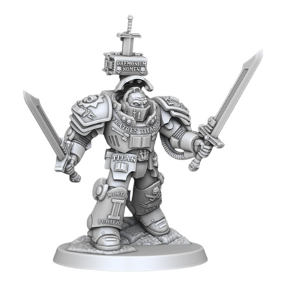 Silver Wardens - Heavy Soldier Squad - DMG Minis - Tabletop Wargaming Miniature Sci-Fi/Fantasy/Daemon/Proxy