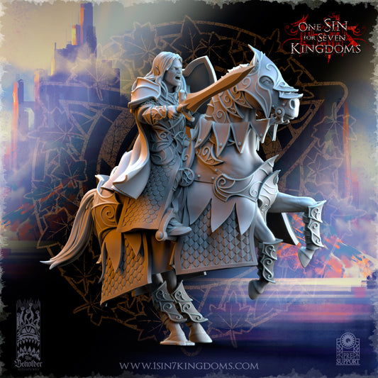 Knights of Ashur Command Group | Silvermoor Elves