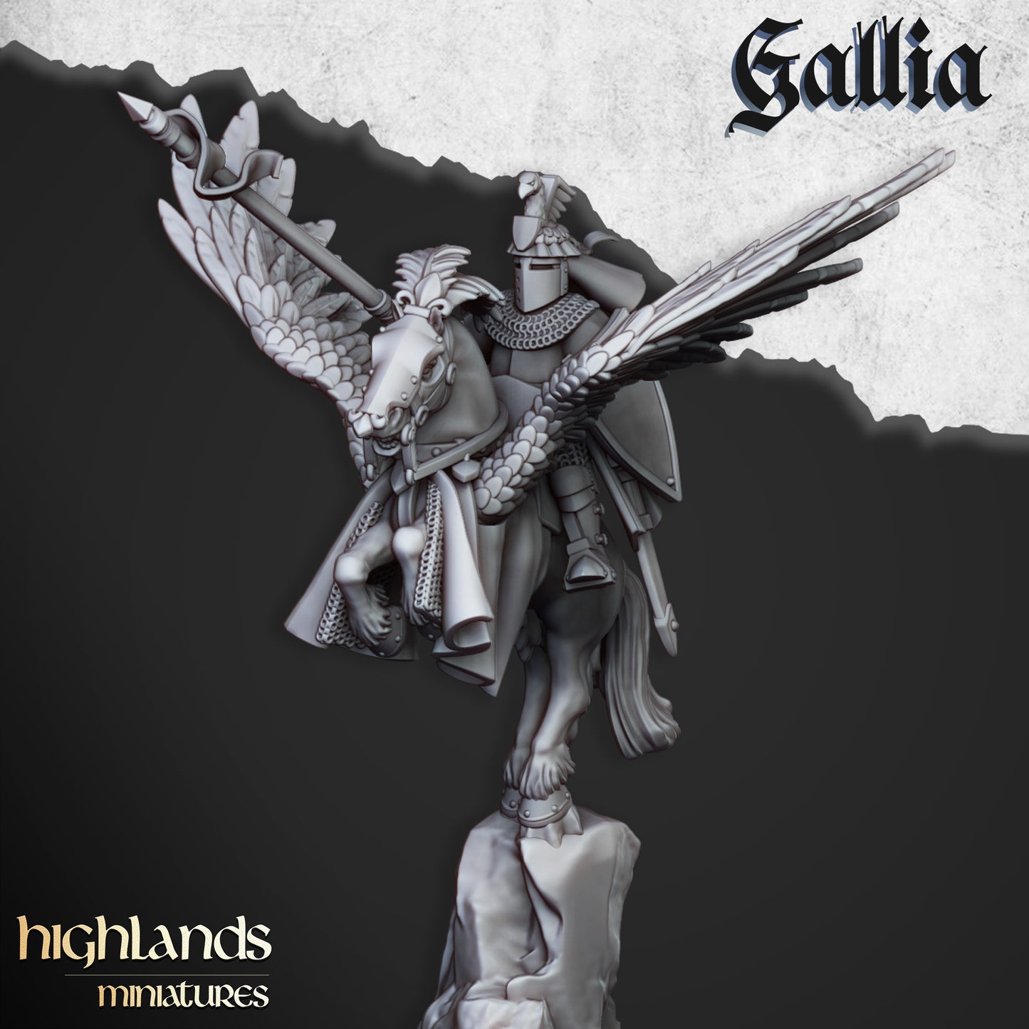 Gallia Knights on Pegasus | Gallia, The Medieval Kingdom