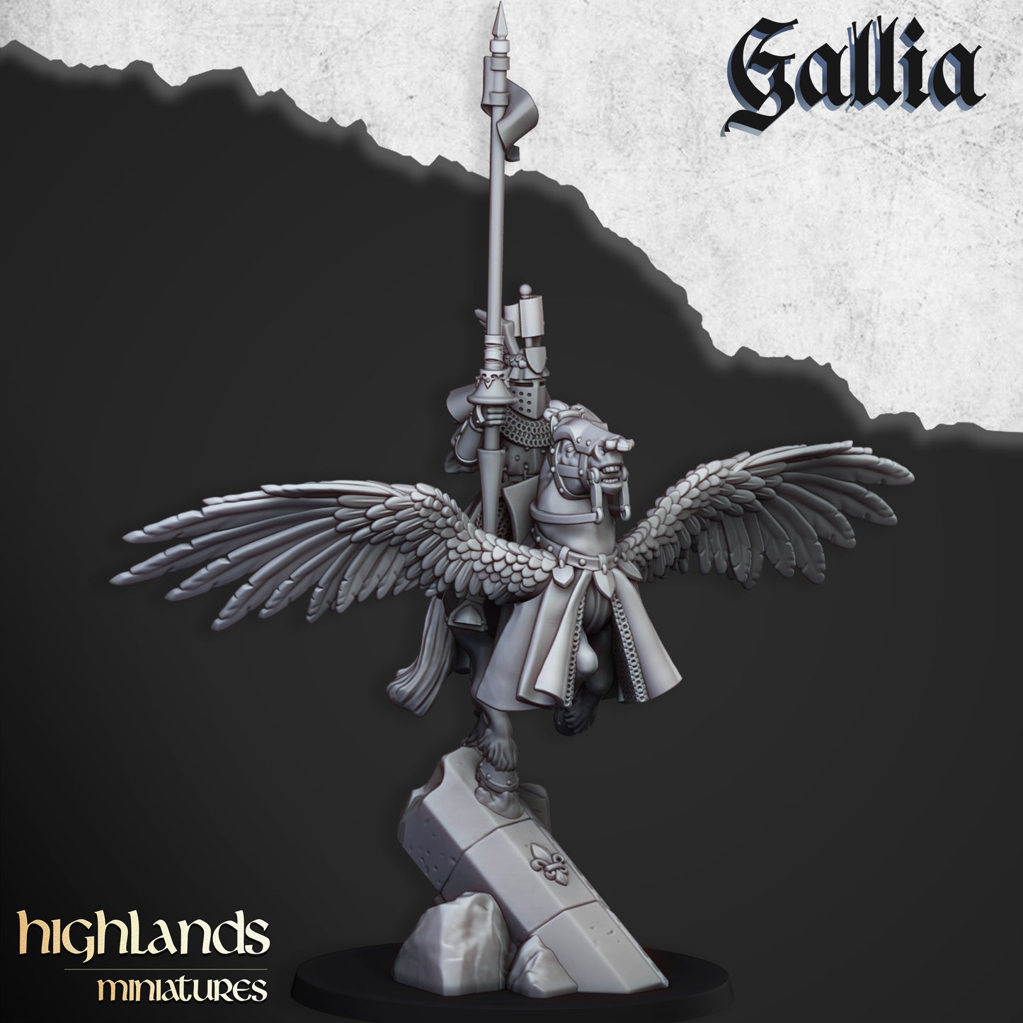 Gallia Knights on Pegasus | Gallia, The Medieval Kingdom