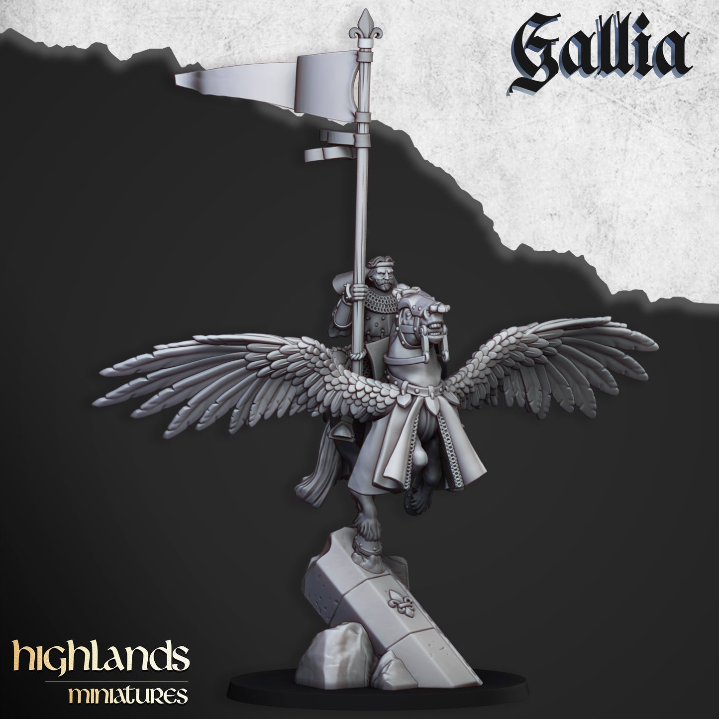 Gallia Knights on Pegasus | Gallia, The Medieval Kingdom