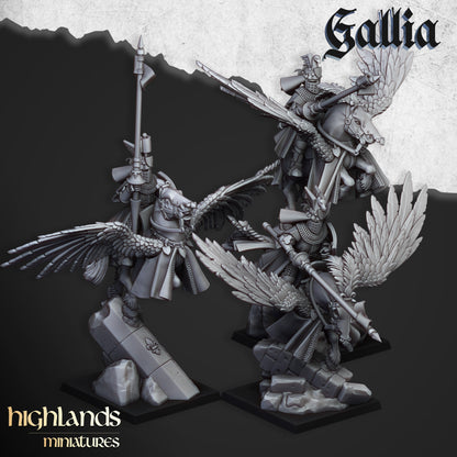 Gallia Knights on Pegasus | Gallia, The Medieval Kingdom