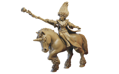 Mage on Horse | Wood Elves