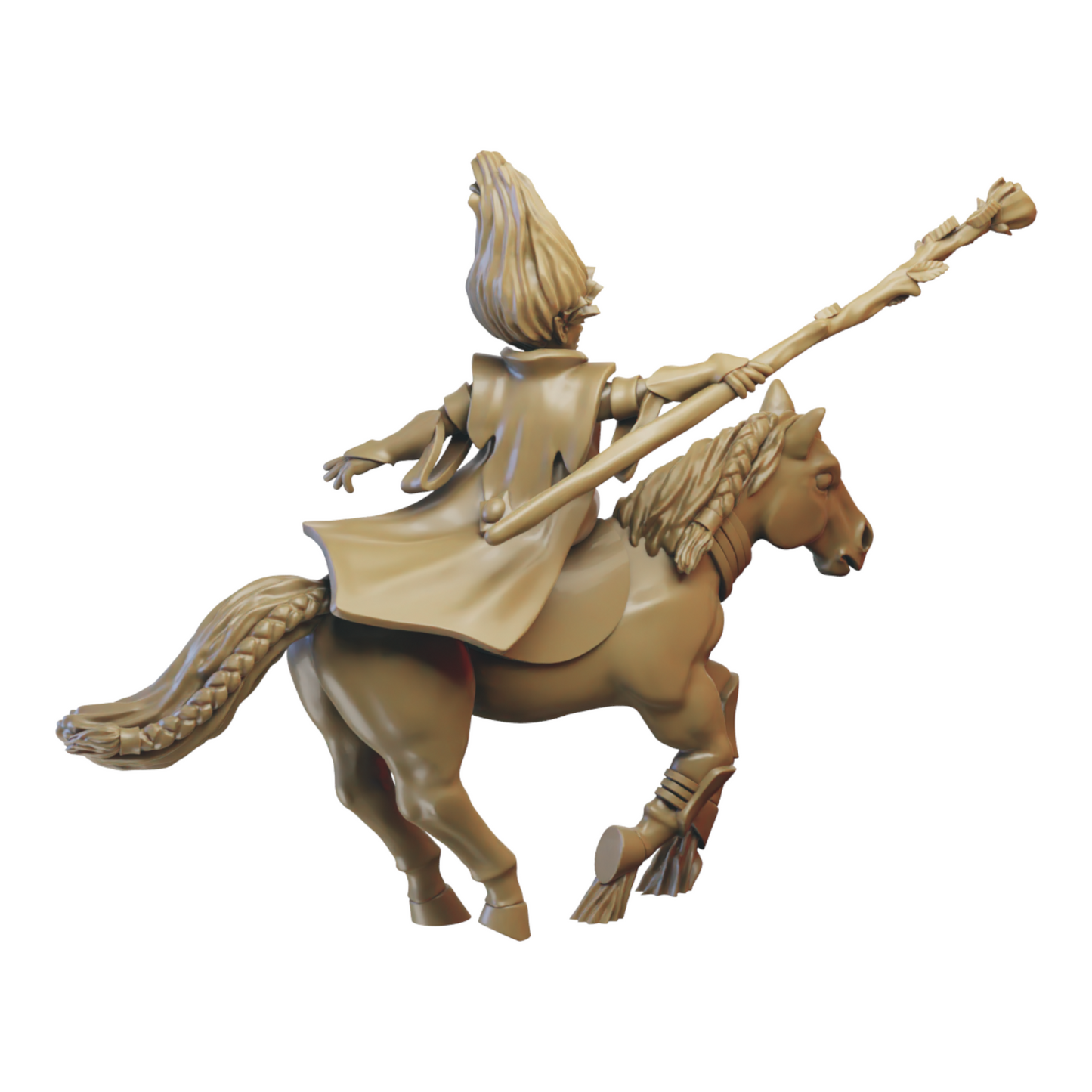 Mage on Horse | Wood Elves