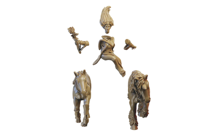 Mage on Horse | Wood Elves