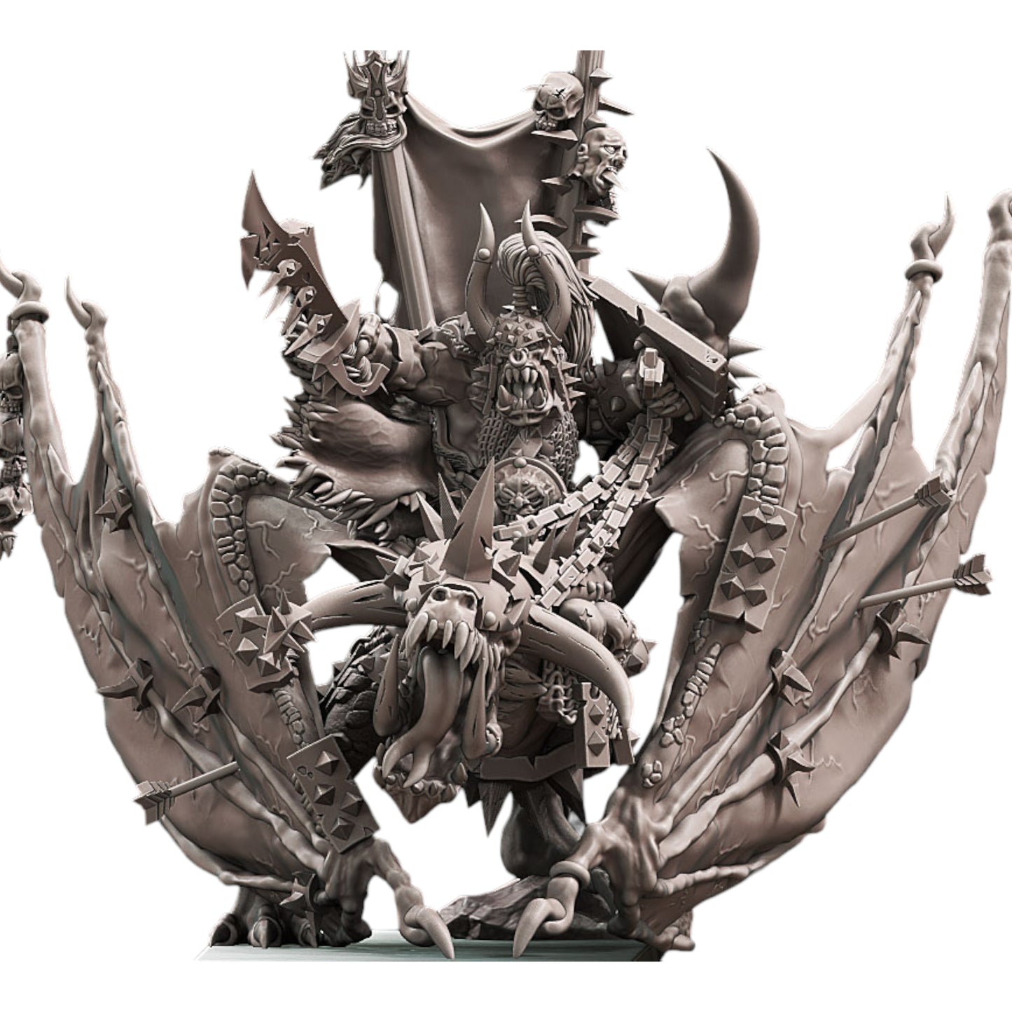 Orc Warlord on Wyvern | Avatars of War
