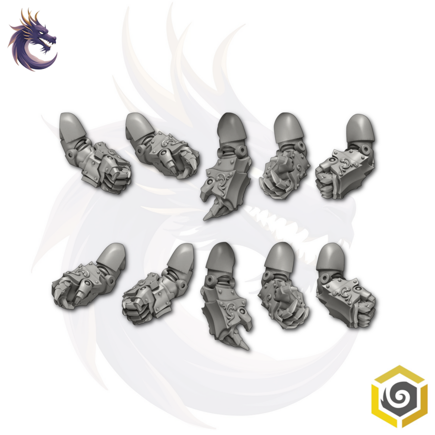 Crimson Lords Power Fists