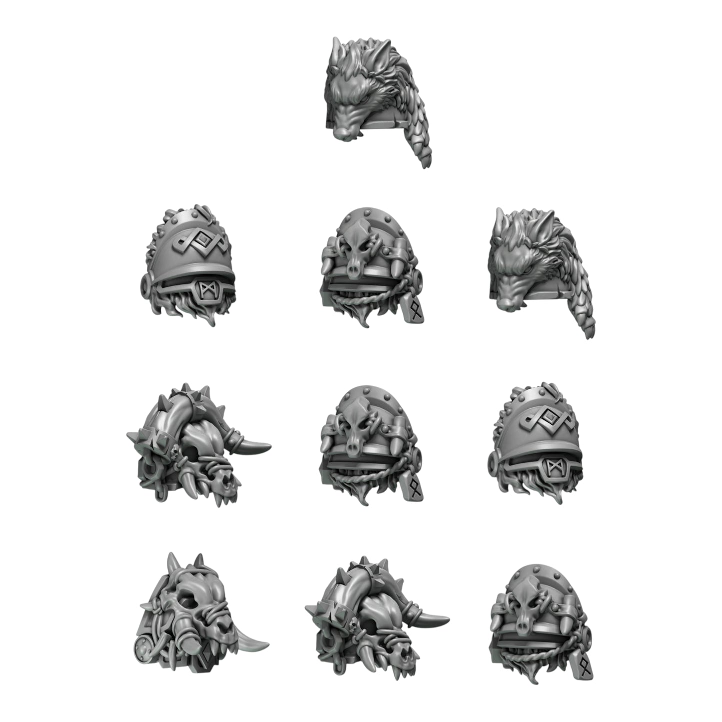Primal Hounds Wolf Shoulder Pads