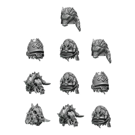 Primal Hounds Wolf Shoulder Pads