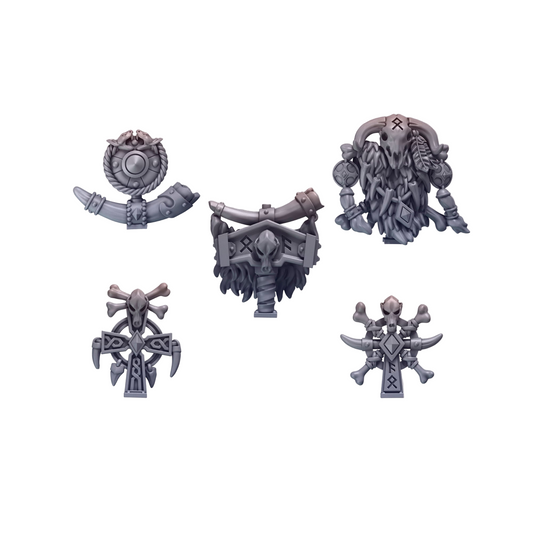 Primal Hounds Backpack Decorations