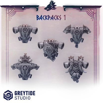 Primal Hounds Backpacks Set 1