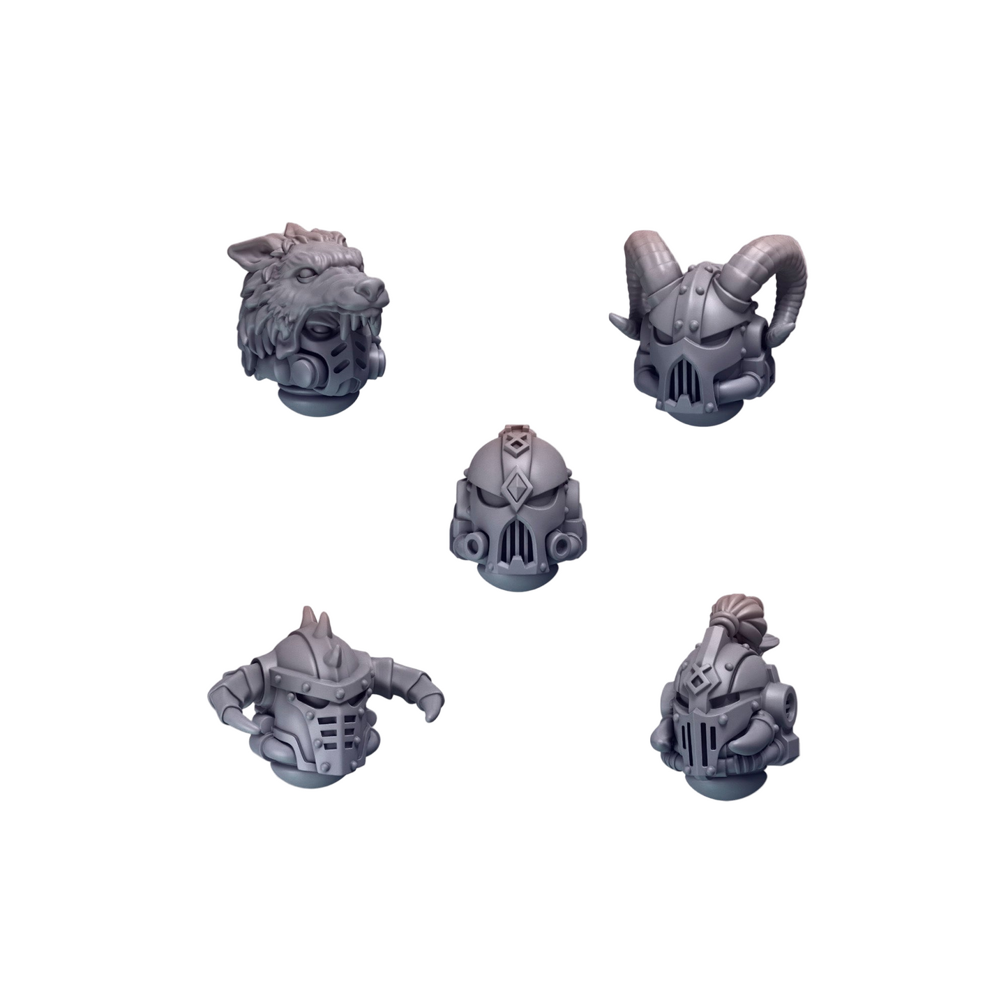 Primal Hounds Heads Set 3