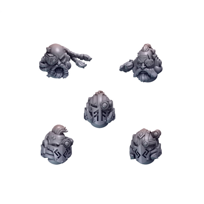 Primal Hounds Heads Set 5