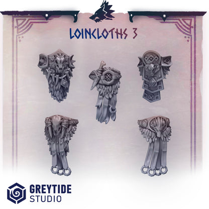 Primal Hounds Loincloths Set 3