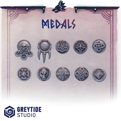 Primal Hounds Medals