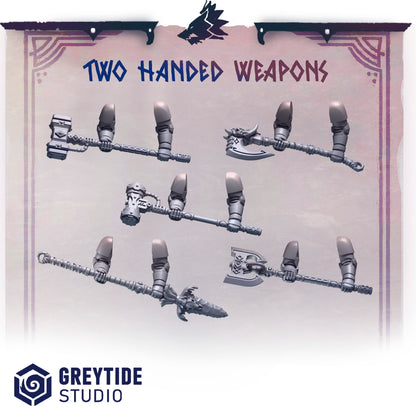Primal Hounds 2-Hand Weapons