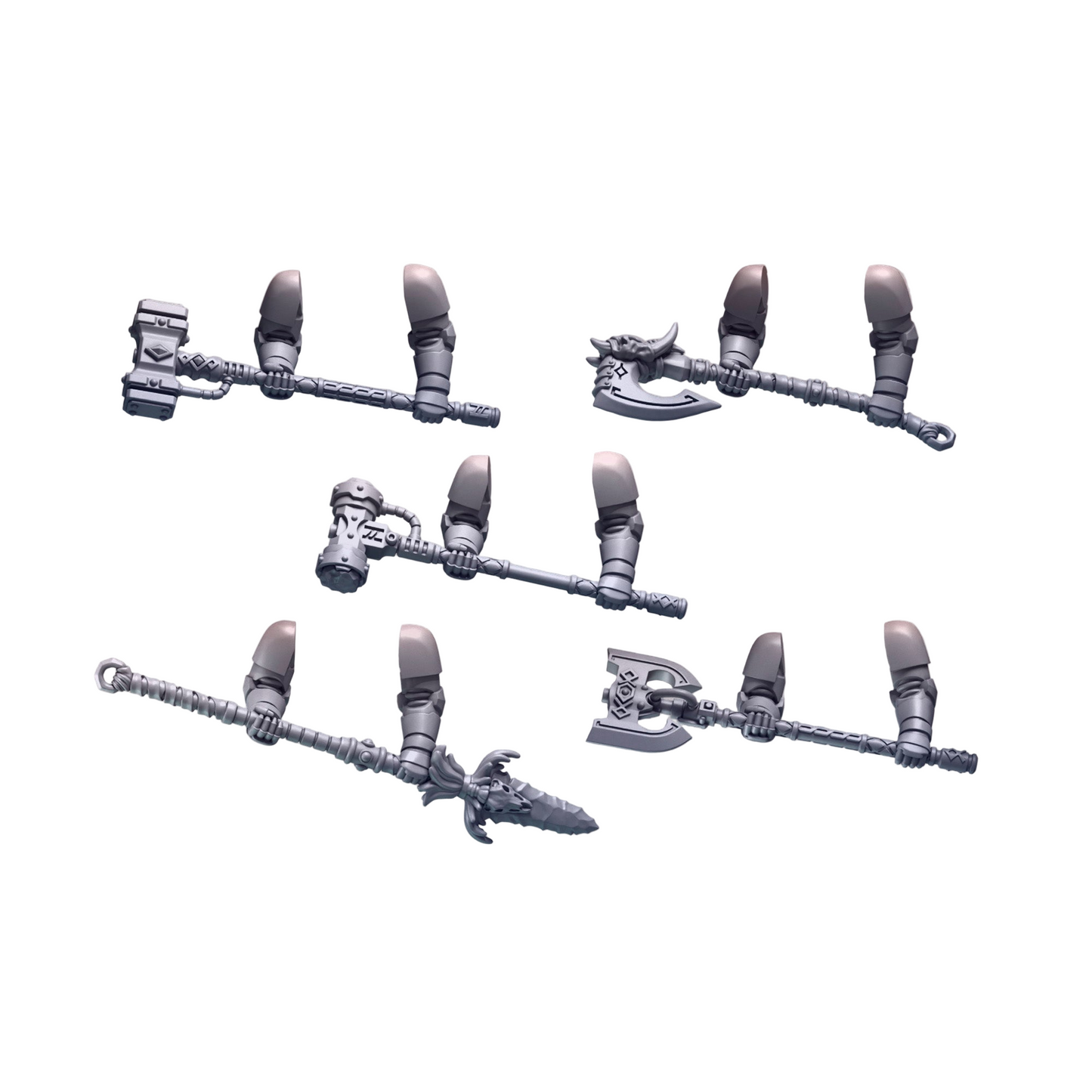 Primal Hounds 2-Hand Weapons