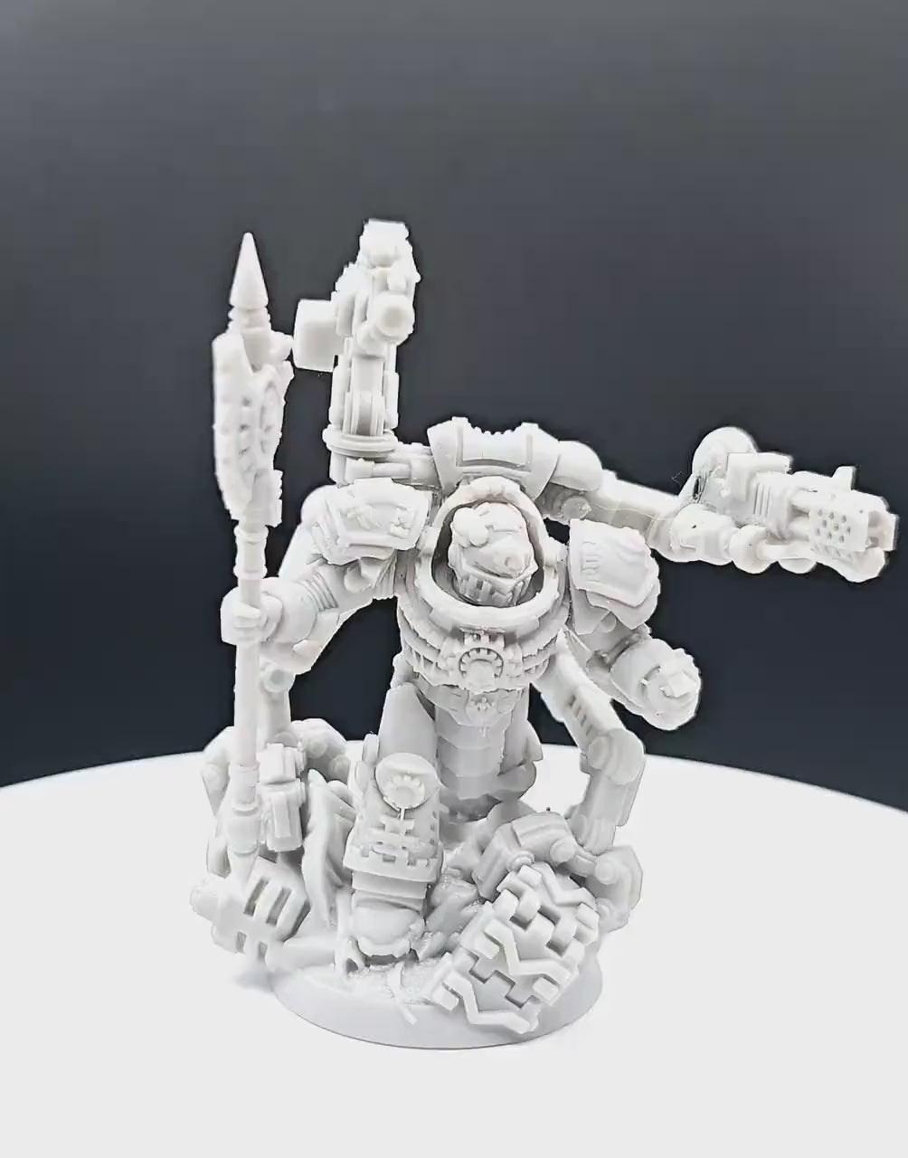 Silver Wardens - Tech Soldier - DMG Minis - Tabletop Wargaming Miniature Sci-Fi/Fantasy/Daemon/Proxy