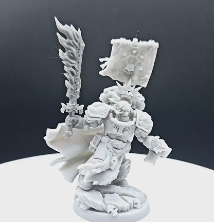 Silver Wardens - Brother Corvus - DMG Minis - Tabletop Wargaming Miniature Sci-Fi/Daemon/Proxy