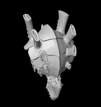 Hive Tyrant 3D Printed Torso Upgrade Compatible with Tyranids - Build 2 Models with 1 Kit!