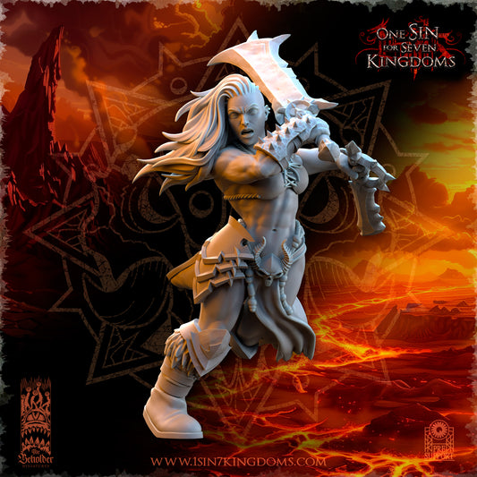 Barbarian Razors with Weapon and Shield | Realms of Mayhem