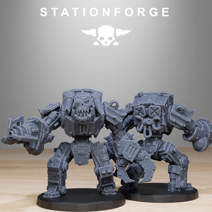 Orkaz Bots Infantry | Stationforge | Tabletop Wargaming Miniature Grim Dark Sci-Fi Proxy