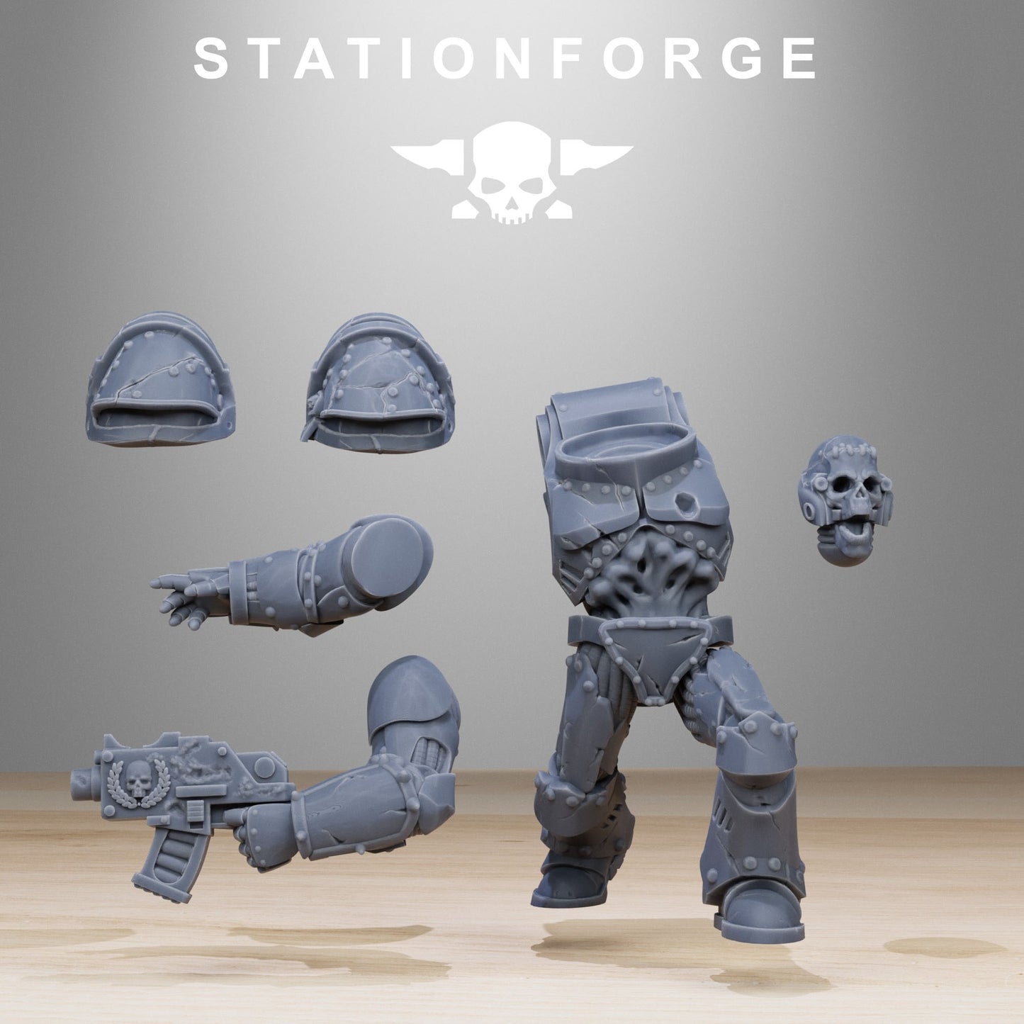 Socratis Zombies | Stationforge | Tabletop Wargaming Miniature Grim Dark Sci-Fi Proxy