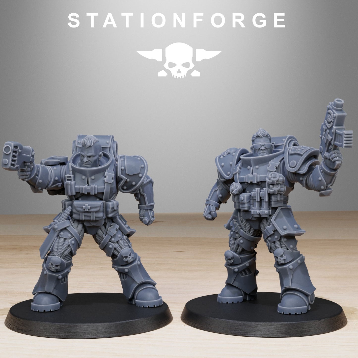 Socratis Light Reinforcements | Stationforge | Tabletop Wargaming Miniature Grim Dark Sci-Fi Proxy