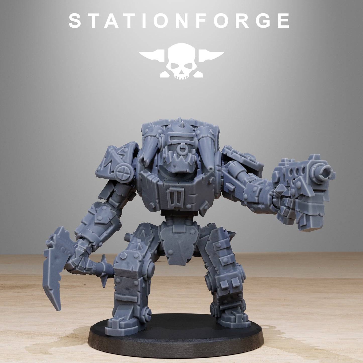 Orkaz Bots Infantry | Stationforge | Tabletop Wargaming Miniature Grim Dark Sci-Fi Proxy