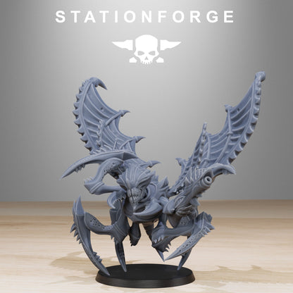 Xenarid Flying Crawlers | Stationforge | Tabletop Wargaming Miniature Grim Dark Sci-Fi Proxy