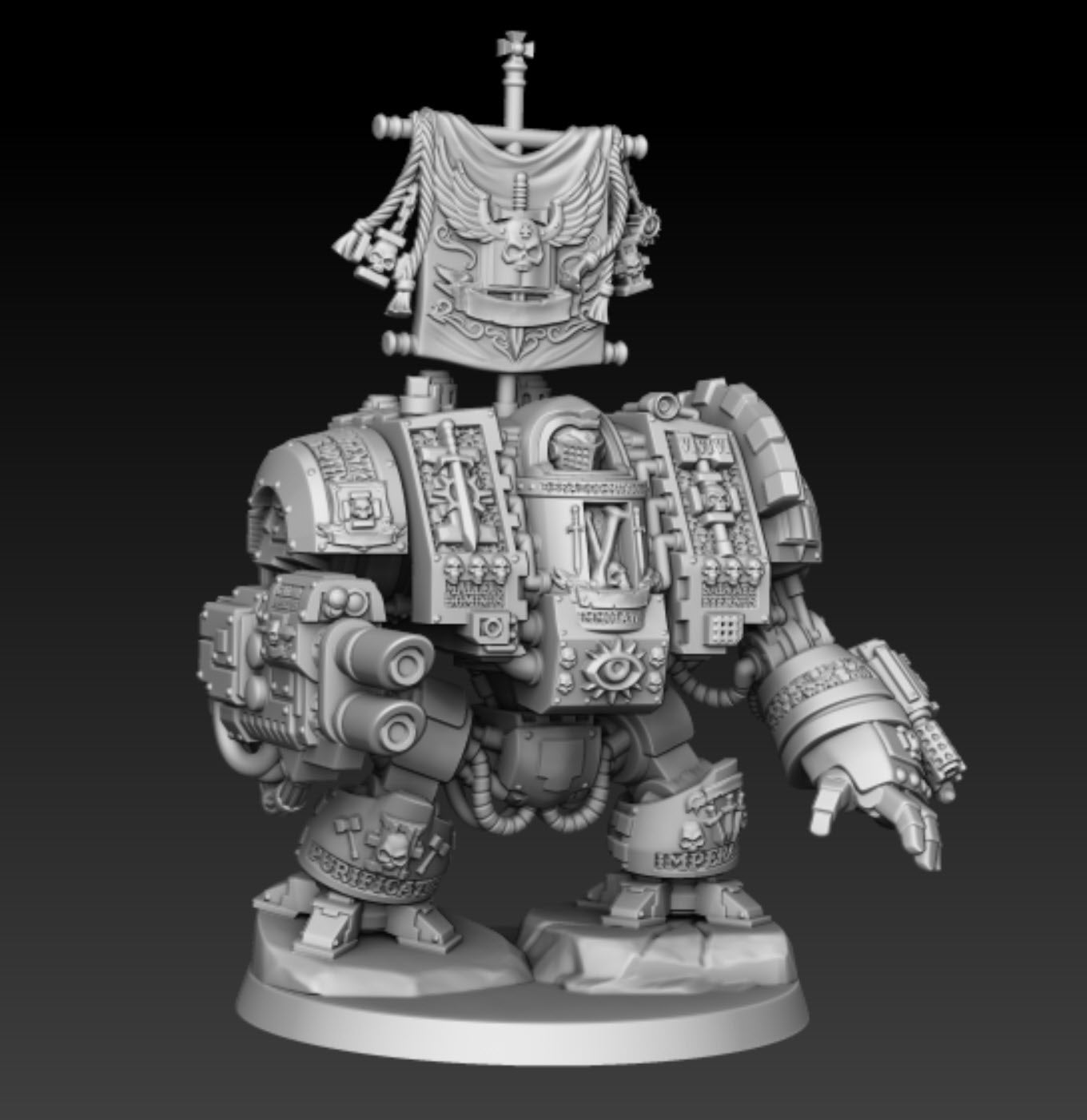 Robotic Walker of Veneration | Silver Wardens