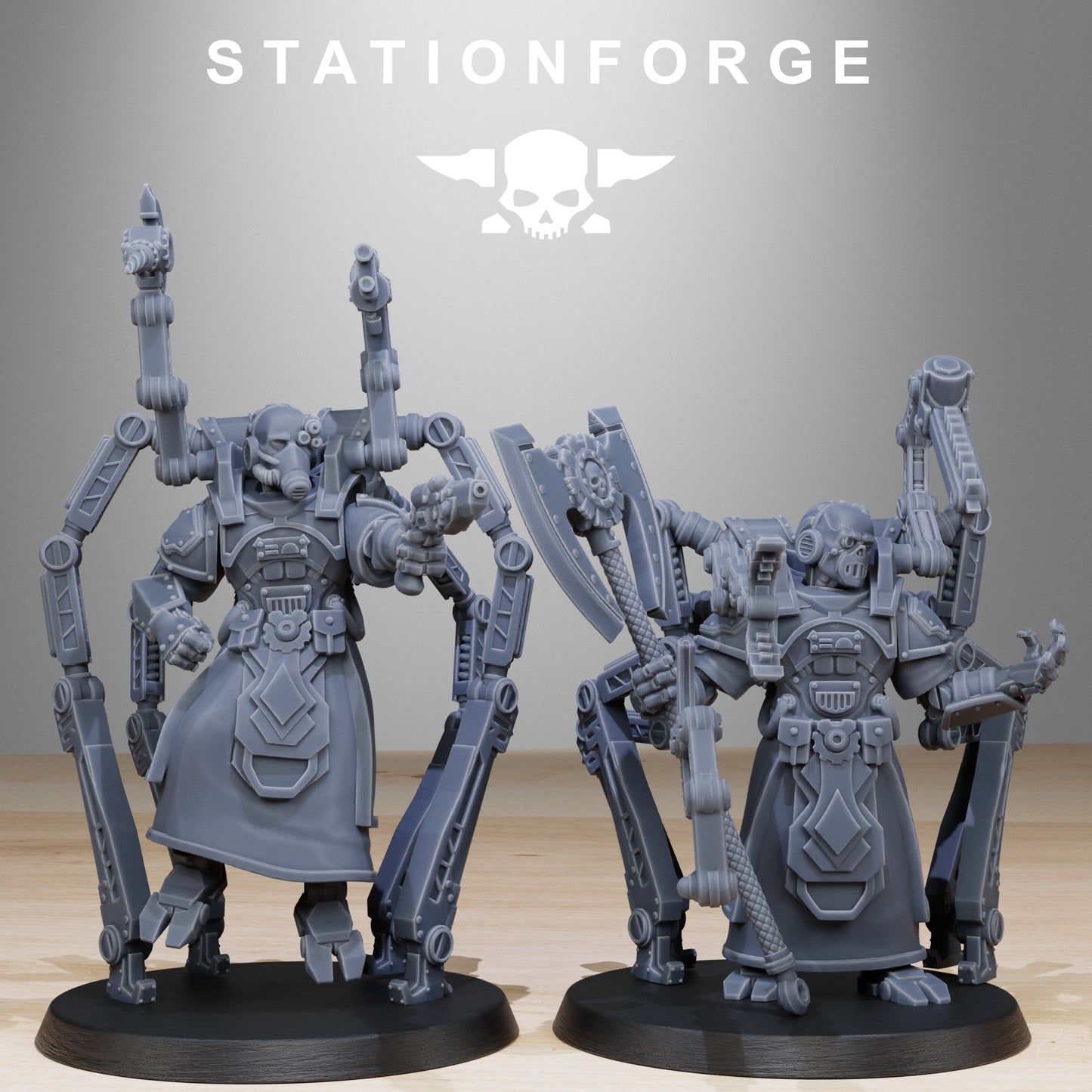 Scavenger Octopods | Stationforge | Tabletop Wargaming Miniature Grim Dark Sci-Fi Proxy