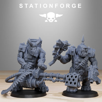 Orkaz Spec Team | Stationforge | Tabletop Wargaming Miniature Grim Dark Sci-Fi Proxy