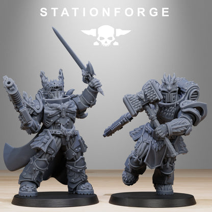 Socratis Dragon Knights | Stationforge | Tabletop Wargaming Miniature Grim Dark Sci-Fi Proxy