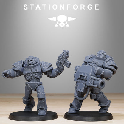 Socratis Zombies | Stationforge | Tabletop Wargaming Miniature Grim Dark Sci-Fi Proxy