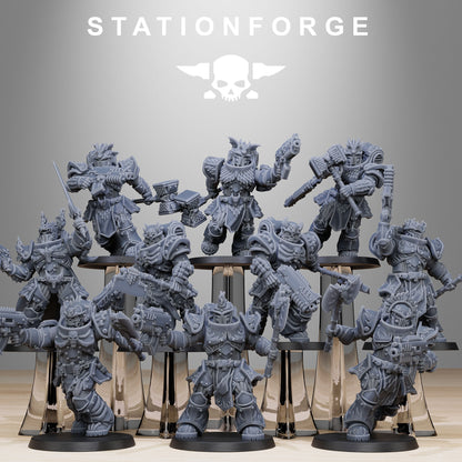 Socratis Dragon Knights | Stationforge | Tabletop Wargaming Miniature Grim Dark Sci-Fi Proxy