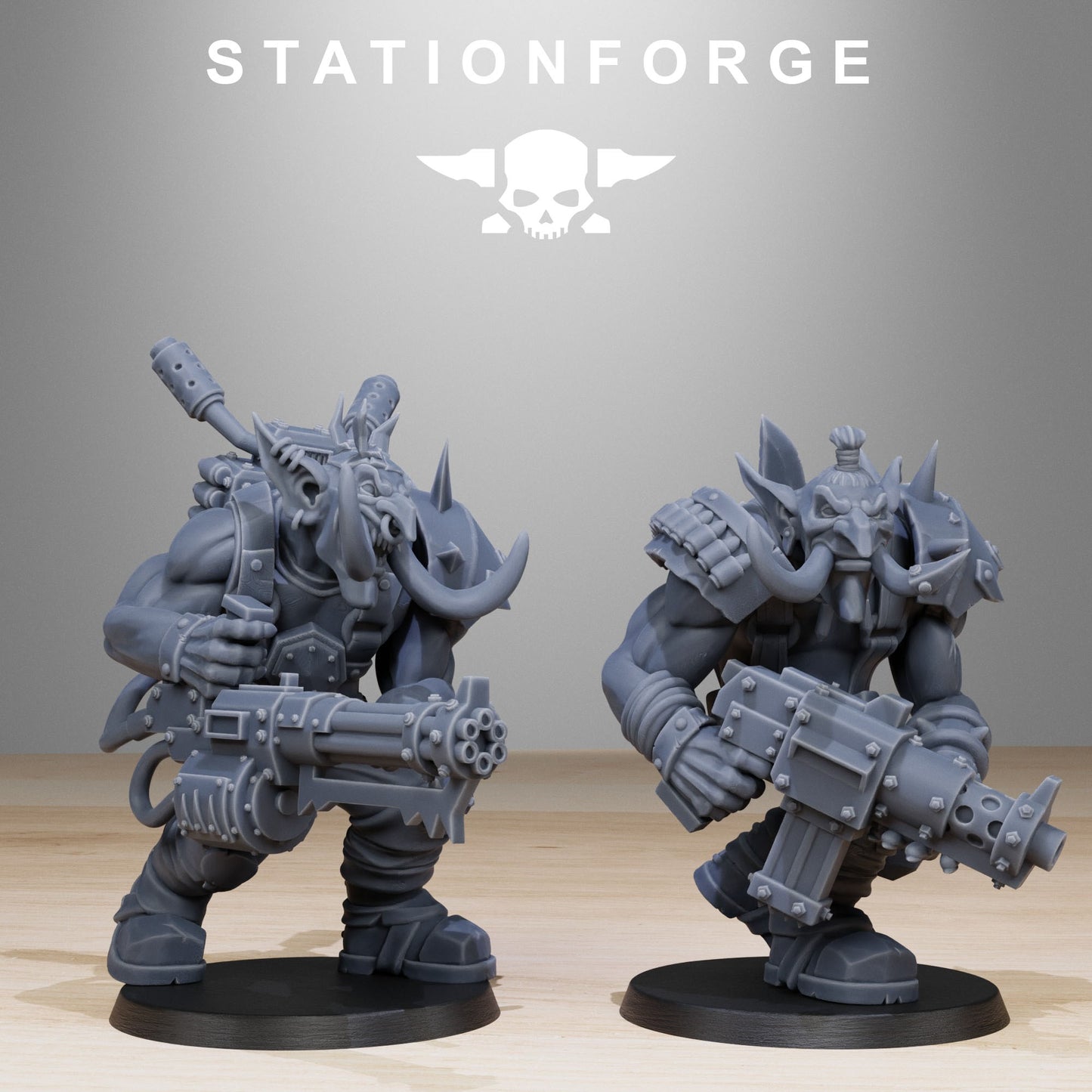 Orkaz Trolls | Stationforge | Tabletop Wargaming Miniature Grim Dark Sci-Fi Proxy