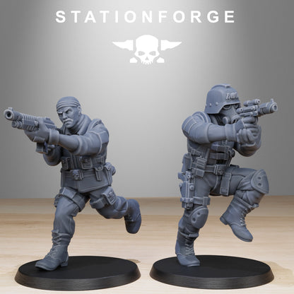 GrimGuard Counter Terrorists | Stationforge | Tabletop Wargaming Miniature Grim Dark Sci-Fi Proxy