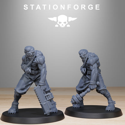 Corrupted Guard Wretched | Stationforge | Tabletop Wargaming Miniature Grim Dark Sci-Fi Proxy