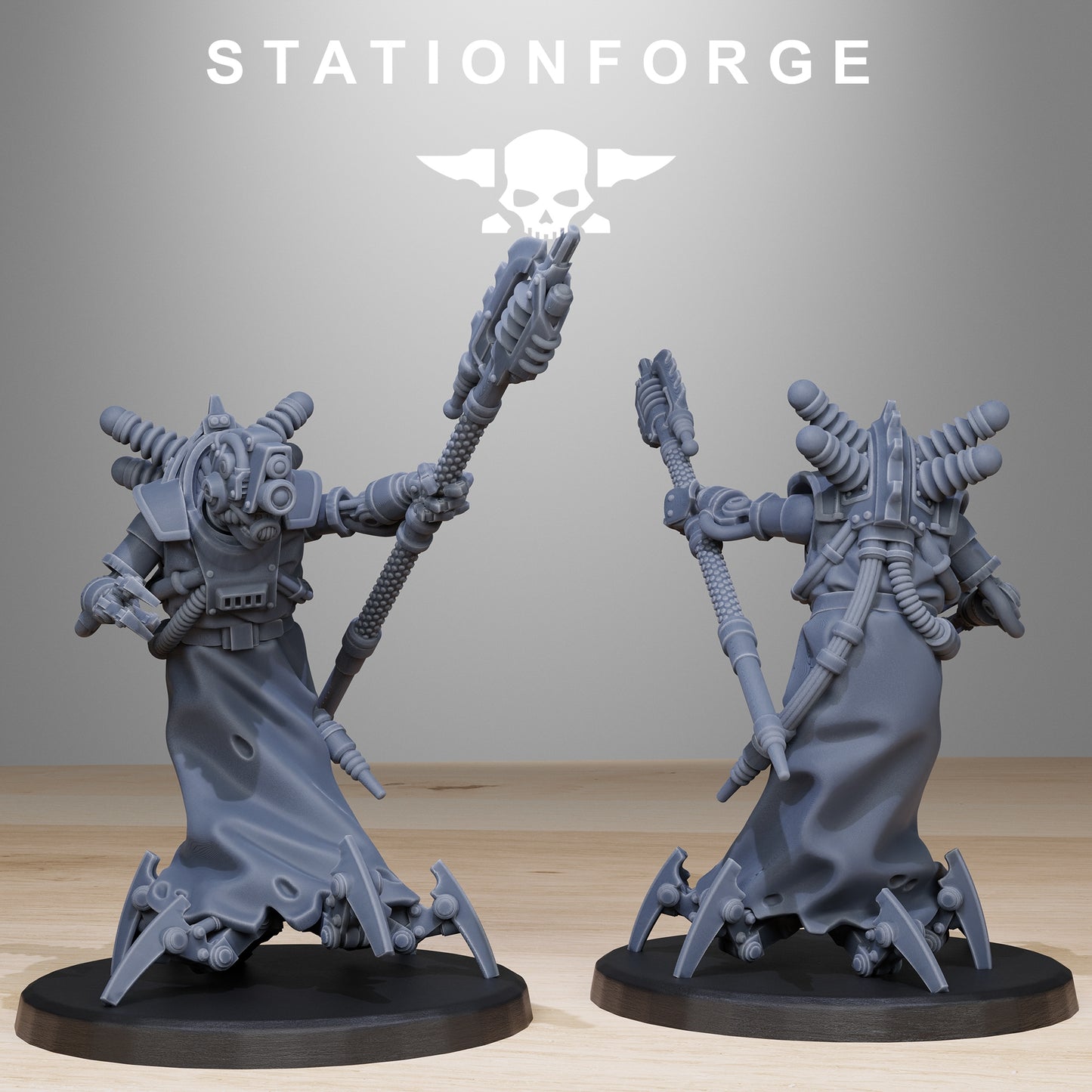 Scavenger Elders | Stationforge | Tabletop Wargaming Miniature Grim Dark Sci-Fi Proxy