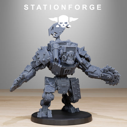 Orkaz Bots Infantry | Stationforge | Tabletop Wargaming Miniature Grim Dark Sci-Fi Proxy