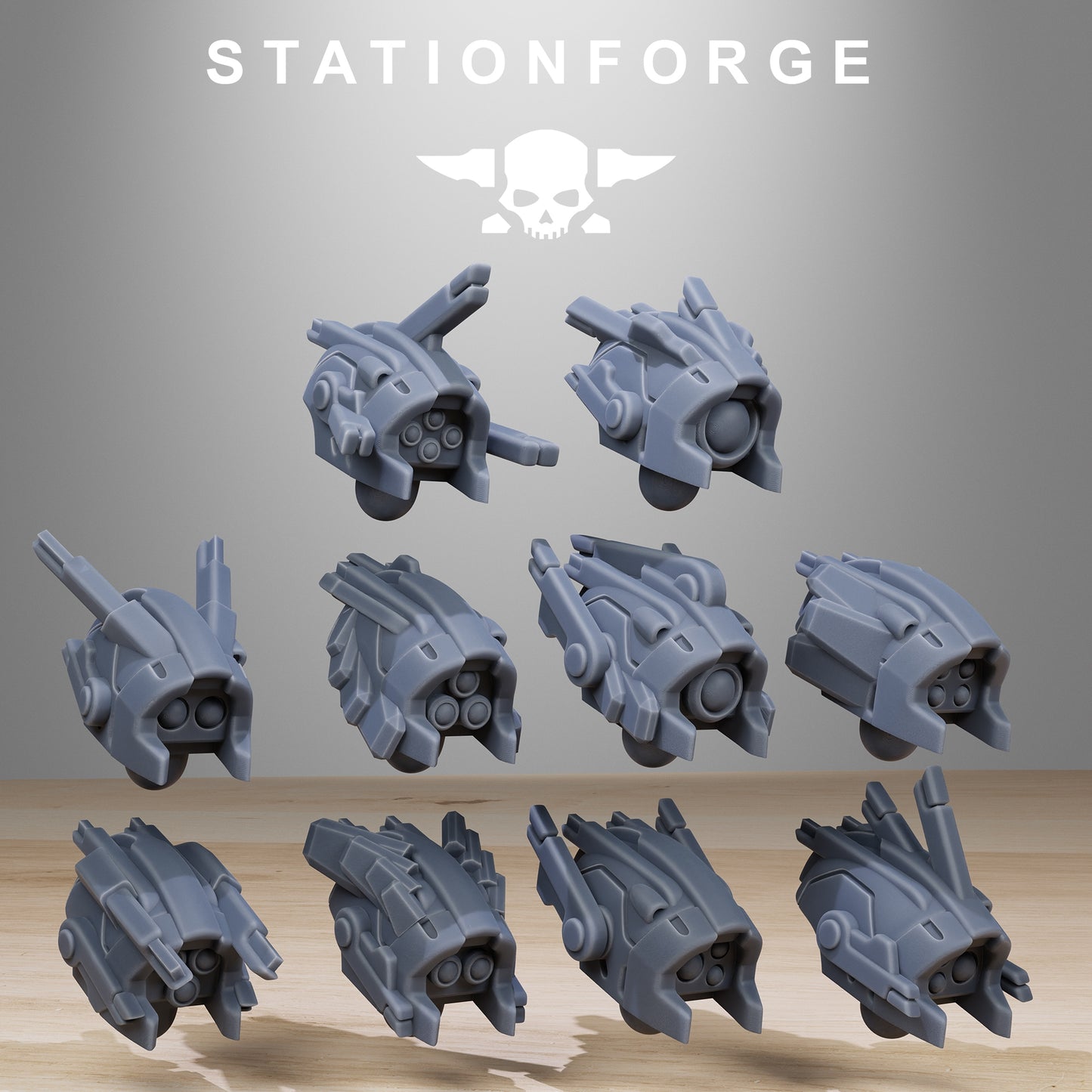 Tarion Strike Mechs Mk1 | Stationforge | Tabletop Wargaming Miniature Grim Dark Sci-Fi Proxy