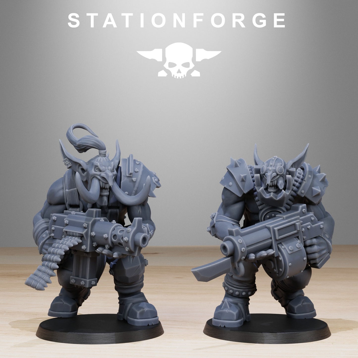 Orkaz Trolls | Stationforge | Tabletop Wargaming Miniature Grim Dark Sci-Fi Proxy