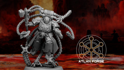 Master Smith Hades - Atlan Forge - Tabletop Wargaming Miniature Sci-Fi Proxy Chaos Modular