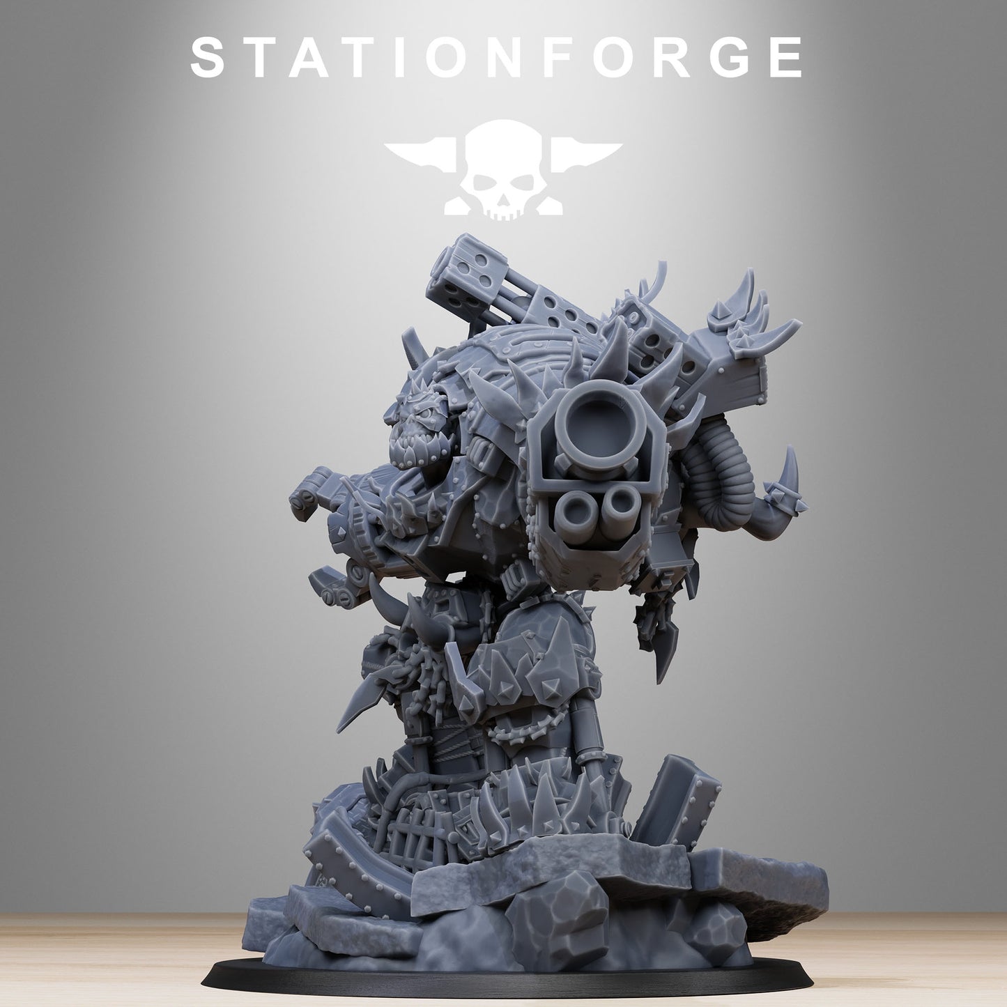 Orkaz Grand Nutter v2 | Stationforge | Tabletop Wargaming Miniature Grim Dark Sci-Fi Proxy