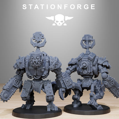 Orkaz Bots Infantry | Stationforge | Tabletop Wargaming Miniature Grim Dark Sci-Fi Proxy