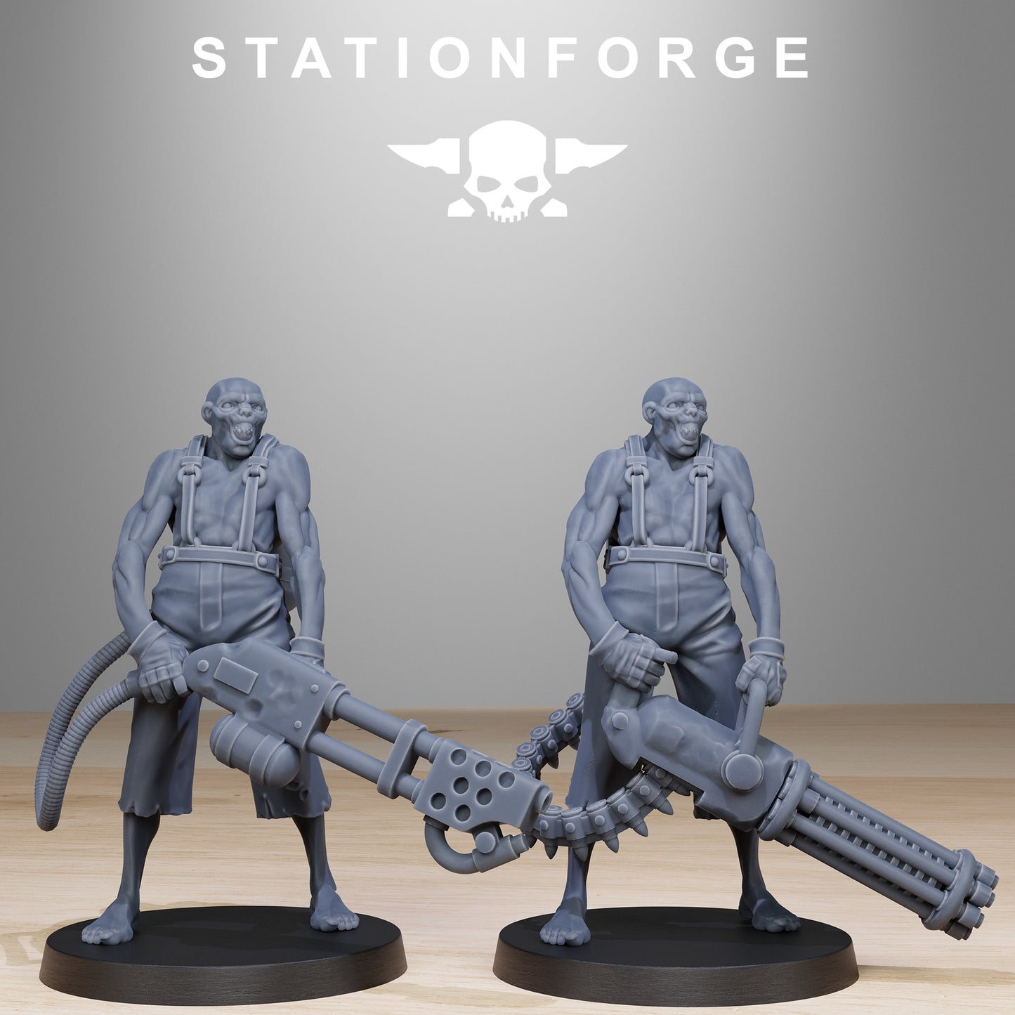 Corrupted Guard Wretched | Stationforge | Tabletop Wargaming Miniature Grim Dark Sci-Fi Proxy