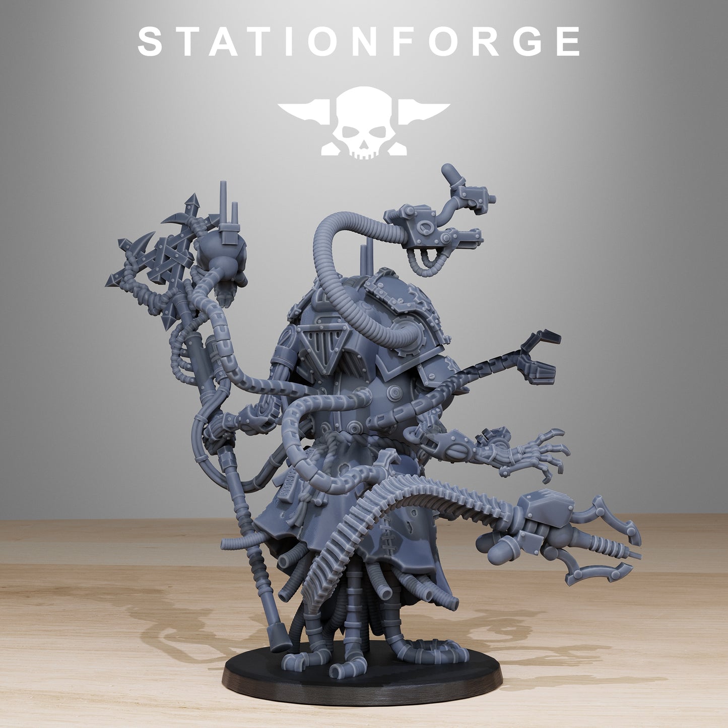 Raticus Priest | Stationforge | Tabletop Wargaming Miniature Grim Dark Sci-Fi Proxy