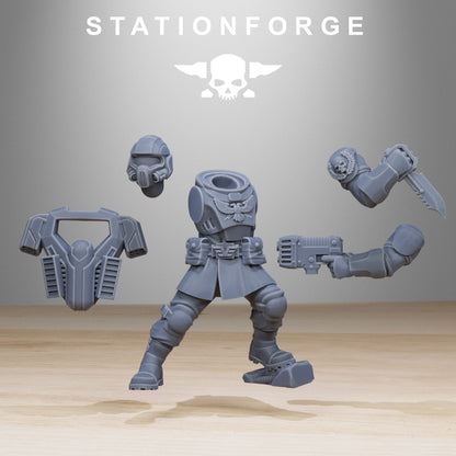 Vaskar Jump Squad | Stationforge | Tabletop Wargaming Miniature Grim Dark Sci-Fi Proxy