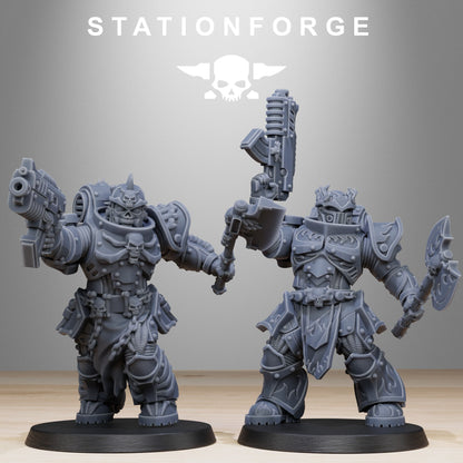 Socratis Dragon Knights | Stationforge | Tabletop Wargaming Miniature Grim Dark Sci-Fi Proxy